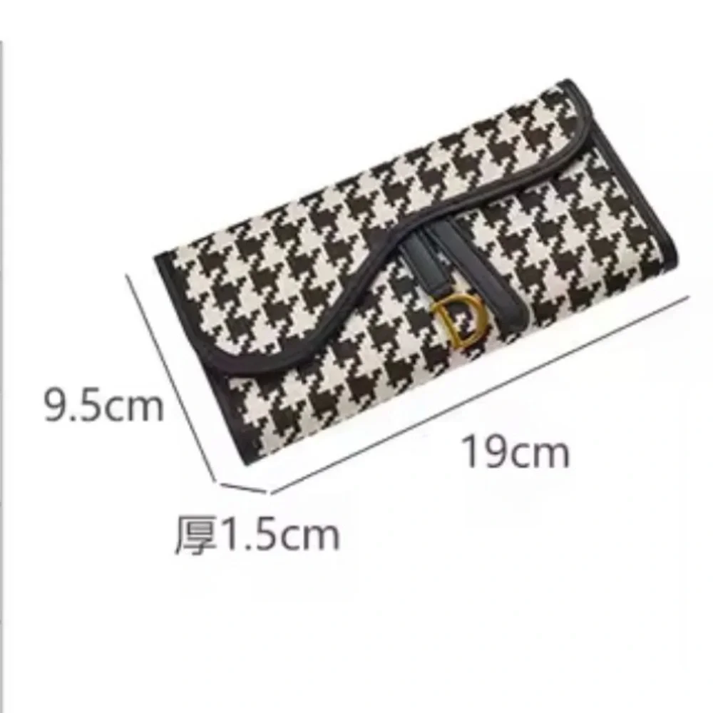 Black and White Designer Women's Clutch inspired luxury wallet